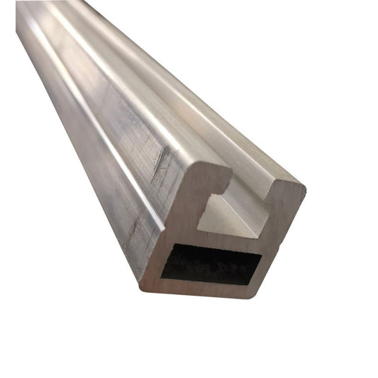 25mm Aluminium T-Track with Groove for RTT and Roofracks - 1.5 Meter