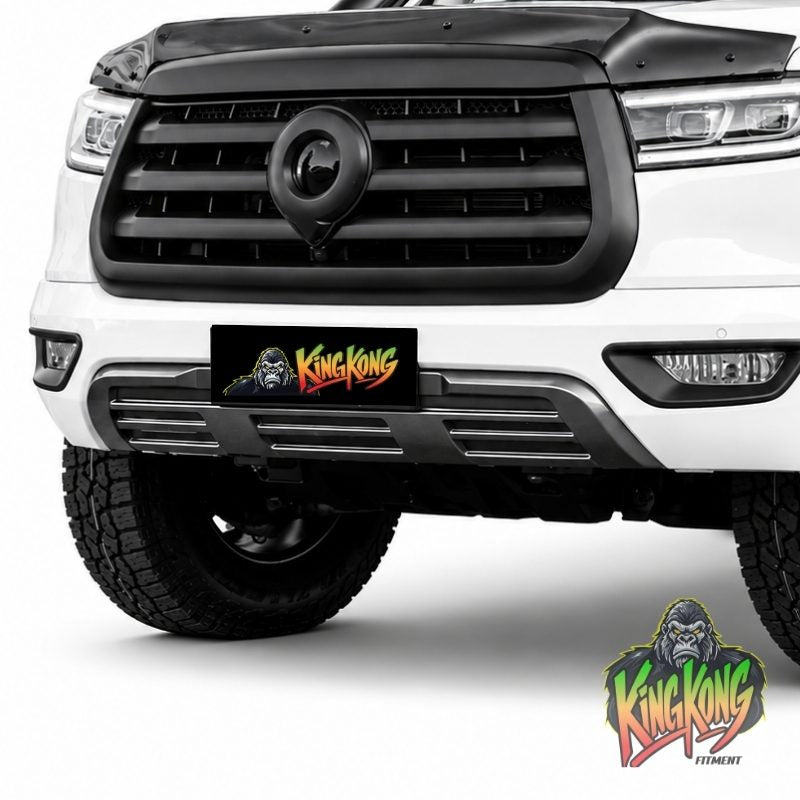 GWM P300 Blackout Grille Covers | Gloss Black Styling Kit