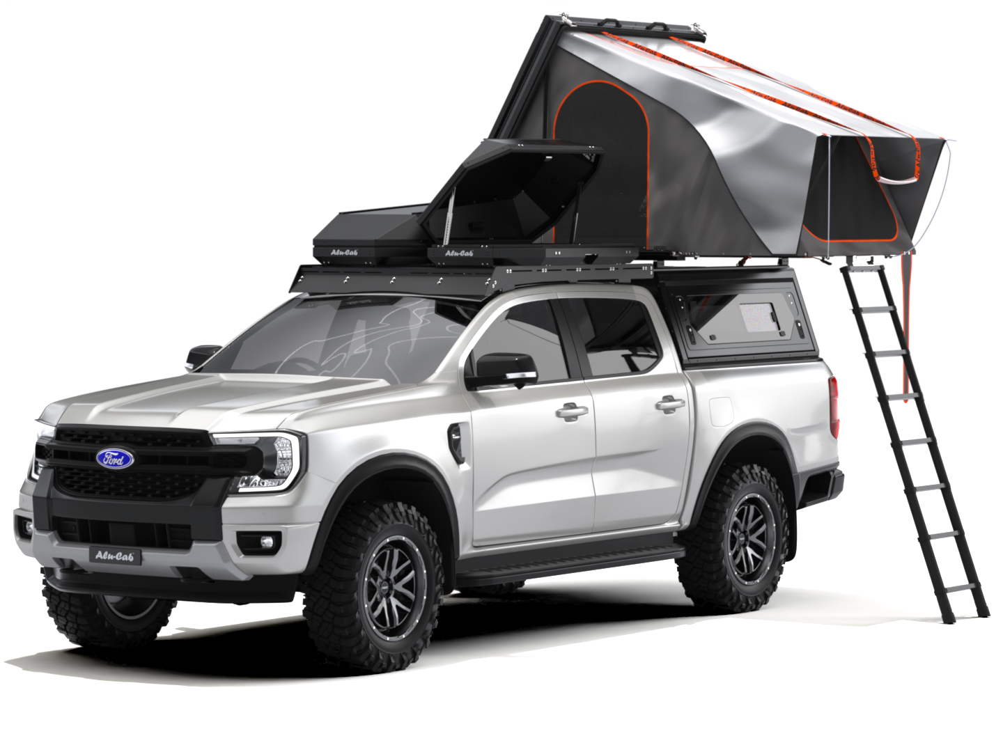 2 SLEEPER ROOFTOP TENT - BLACK