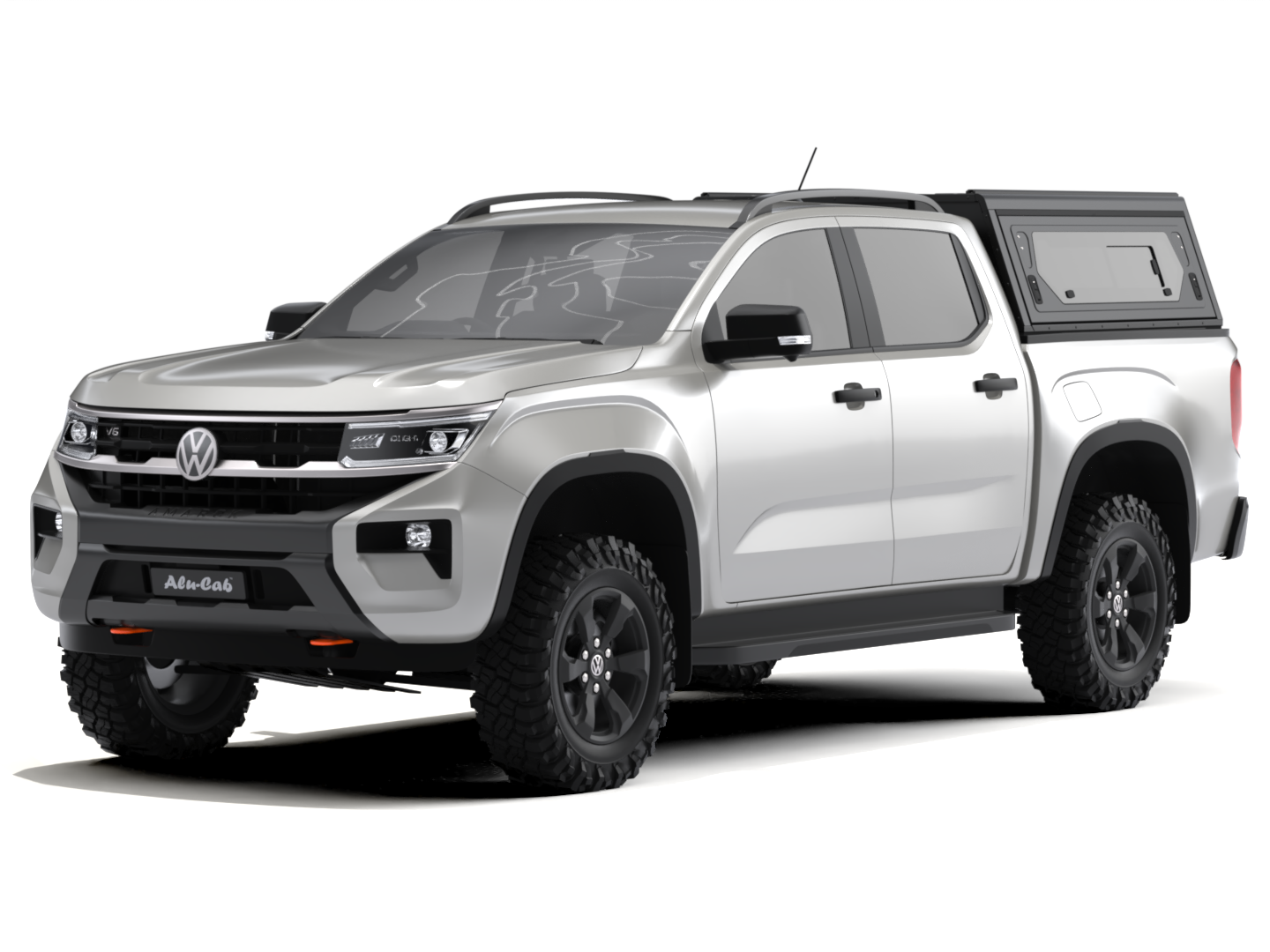 CONTOUR CANOPY - VW AMAROK 2023 - DC - BLACK - SIDE WINDOWS INCL