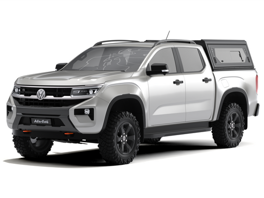 CONTOUR CANOPY - VW AMAROK 2023 - DC - BLACK - SIDE WINDOWS INCL