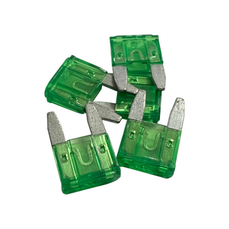 30 Amp Mini Fuse - 5 piece