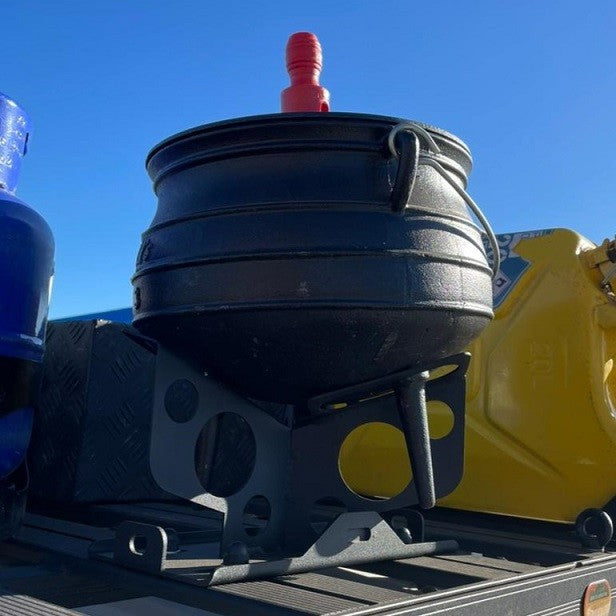 Potjie Pot Holder Roof rack or Tourtop