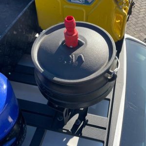 Potjie Pot Holder Roof rack or Tourtop