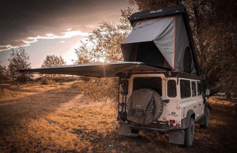 ROOF CONVERSION KIT DEFENDER 110 - BLACK