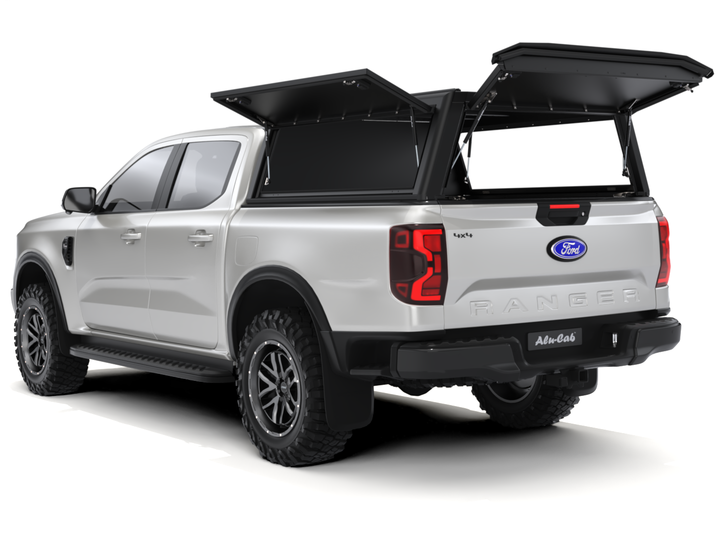 FORD RANGER DC 2022 EXPLORER GUARD - BLACK SMOOTH FRD - ZERO WINDOWS