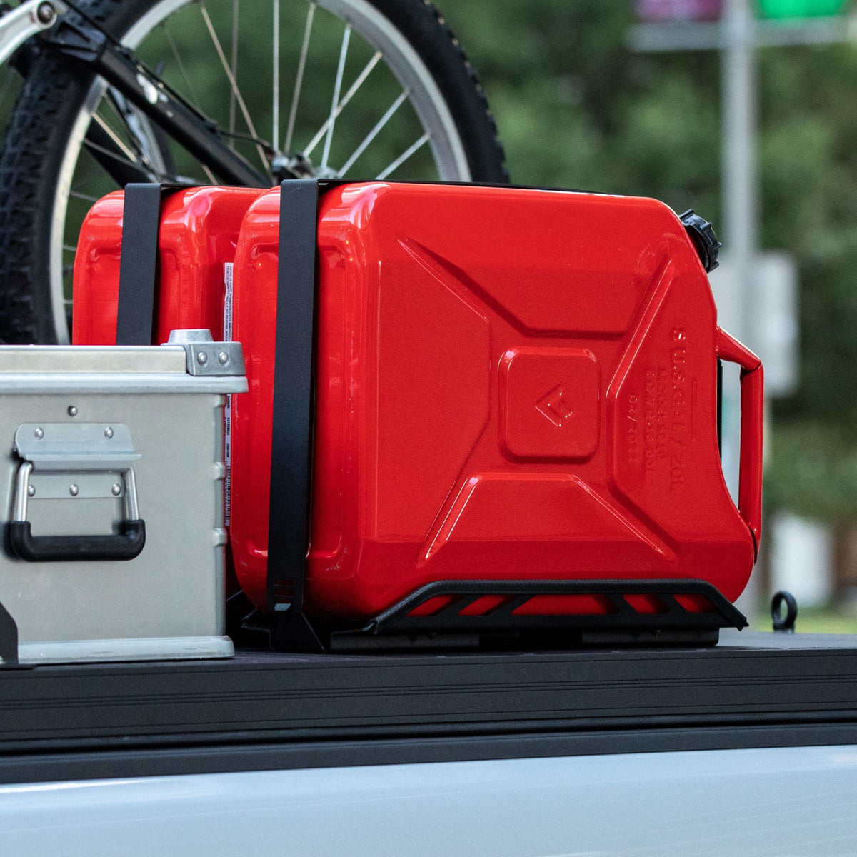 Single Jerry Can Holder - Roof Rack/Tourtop Mount