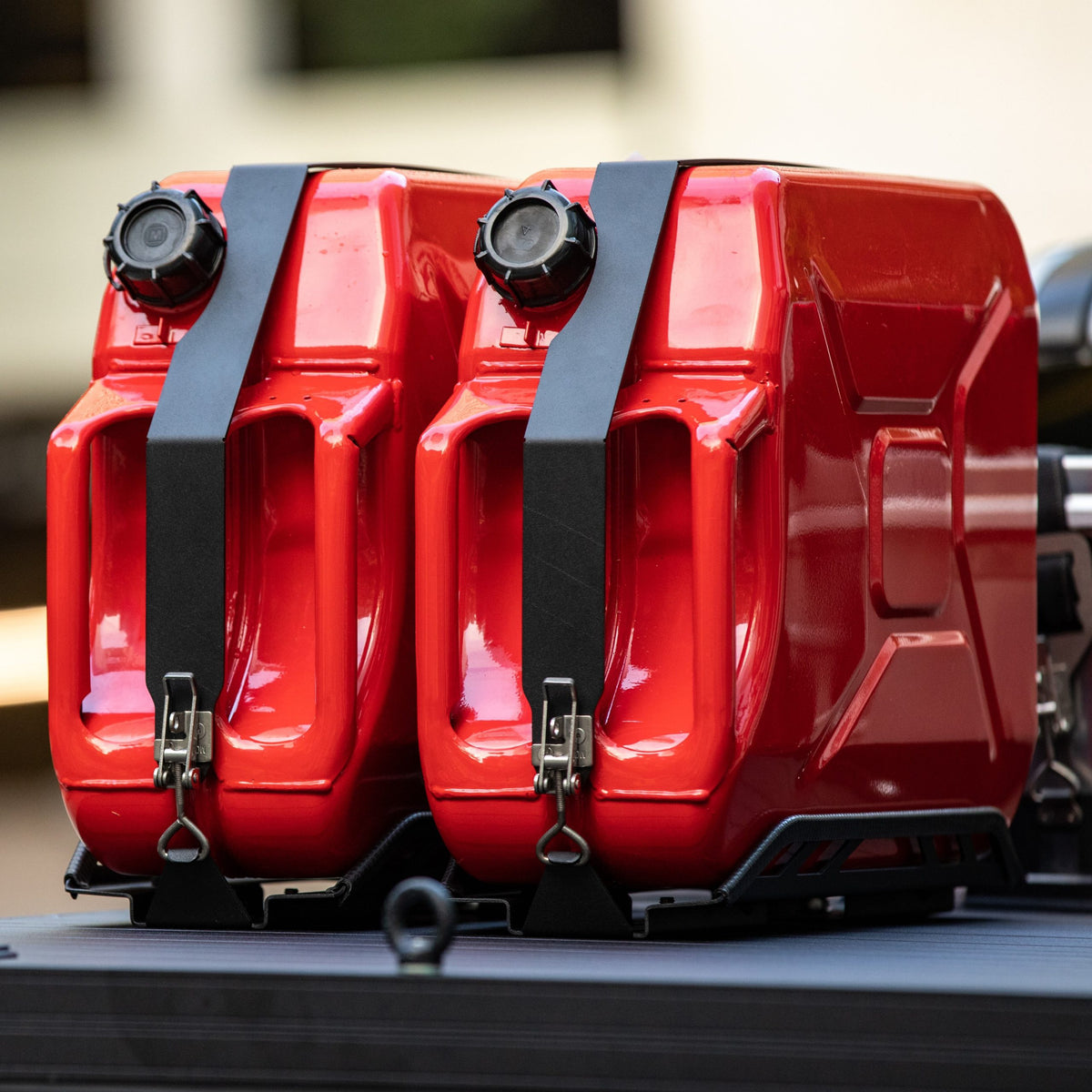 Single Jerry Can Holder - Roof Rack/Tourtop Mount