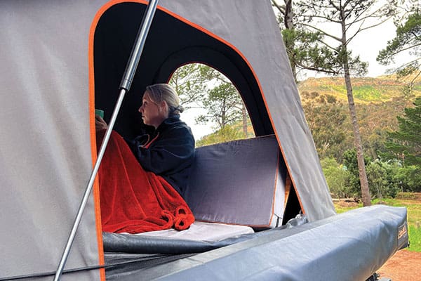 CANOPY CAMPER BACKREST