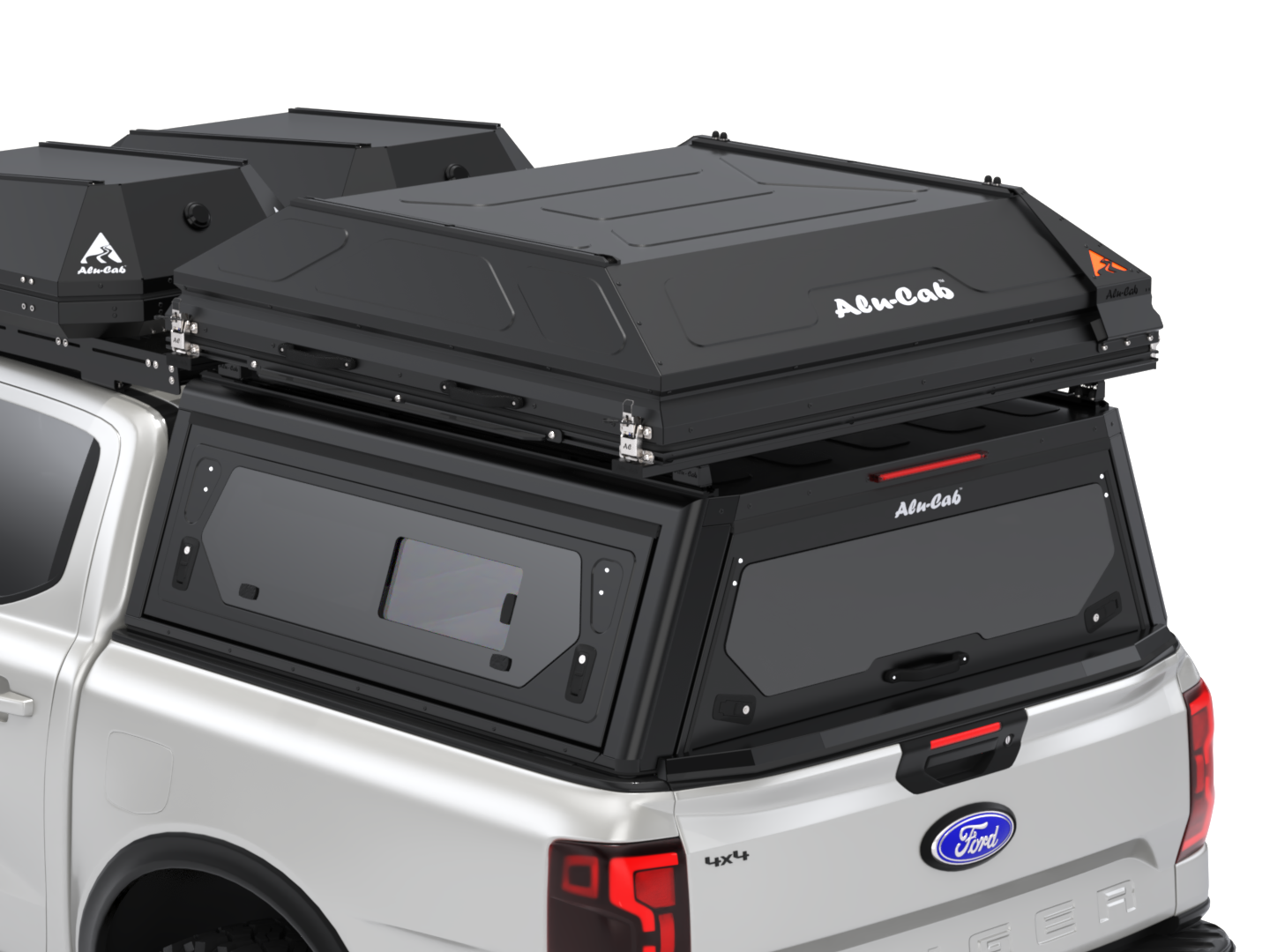 2 SLEEPER ROOFTOP TENT - BLACK