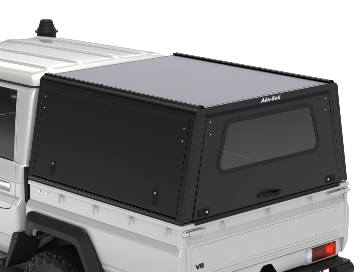 CANOPY - LAND CRUISER 70 DC BLACK SMOOTH FRD