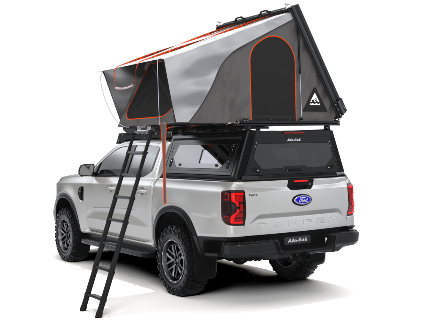 2 SLEEPER ROOFTOP TENT - BLACK