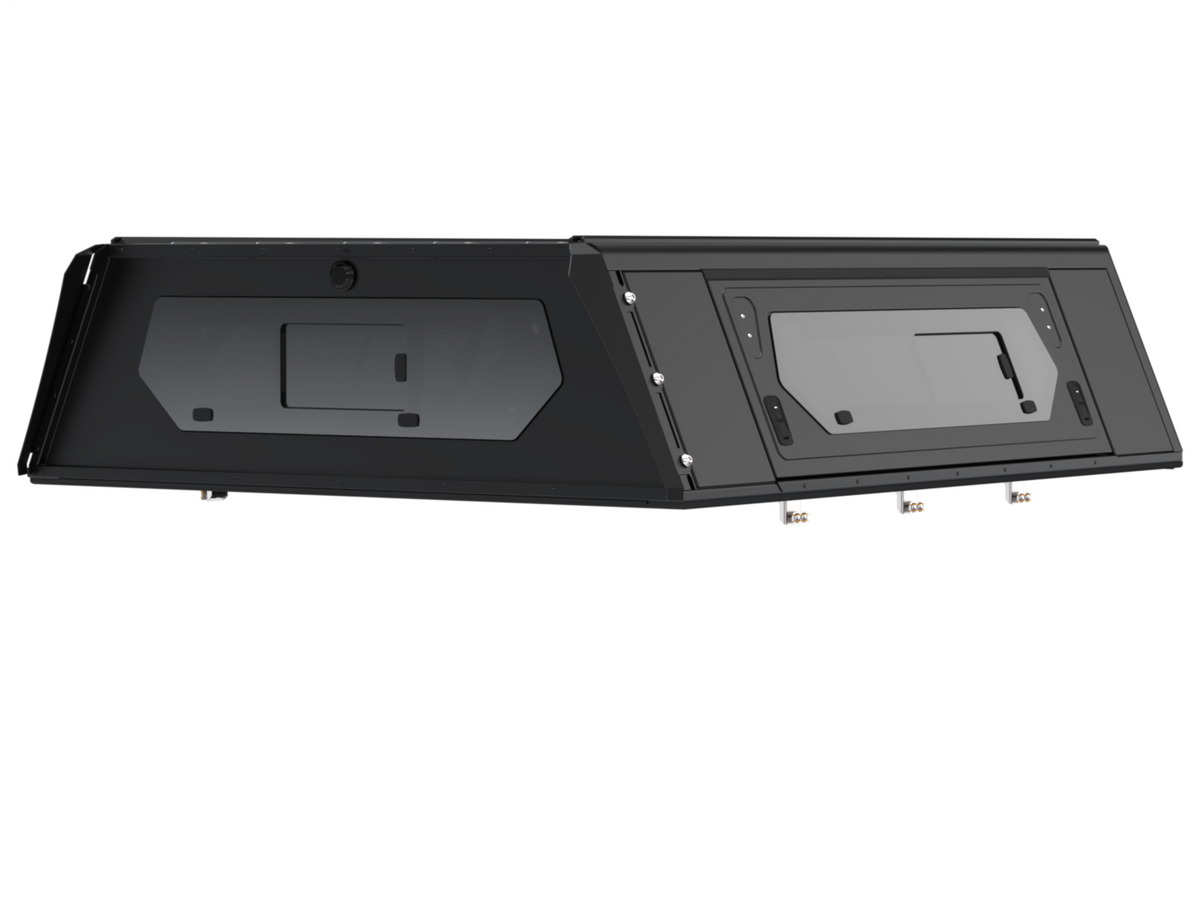 CONTOUR CANOPY - TUNDRA 2022+ - FSL - BLACK - SIDE WINDOWS INCL