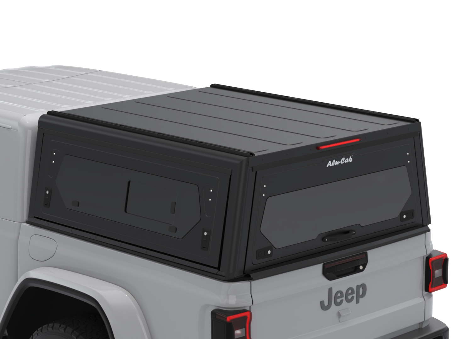 CONTOUR CANOPY - JEEP GLADIATOR - DC - BLACK - SIDE WINDOWS INCL