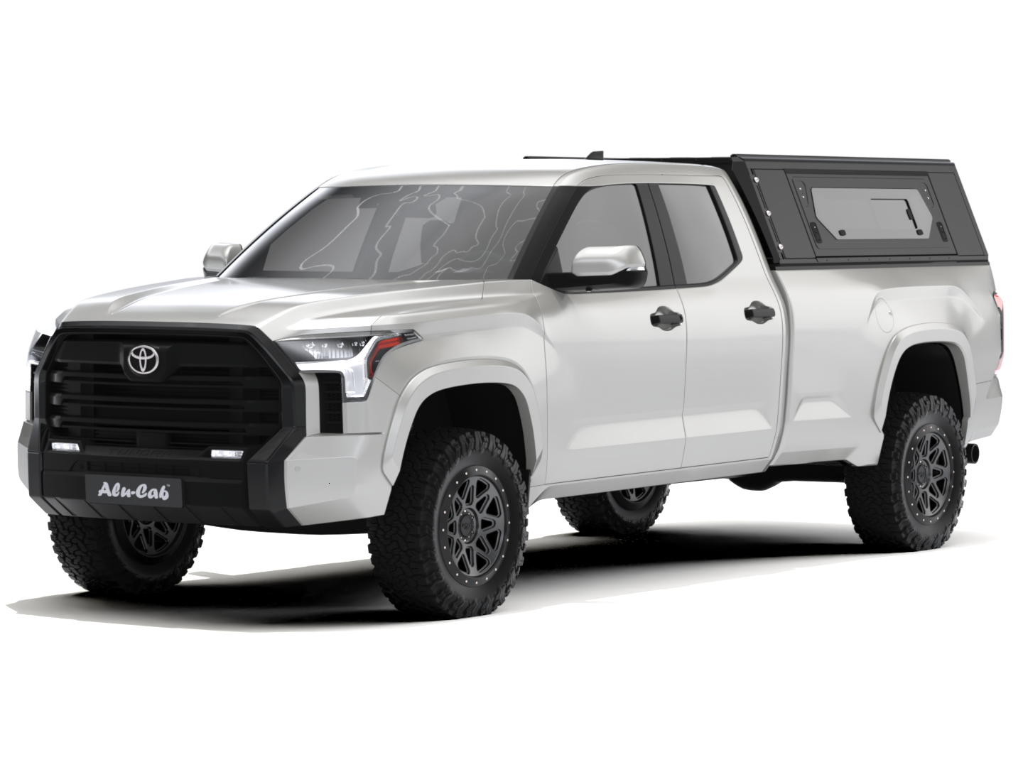 CONTOUR CANOPY - TUNDRA 2022+ - FSL - BLACK - SIDE WINDOWS INCL