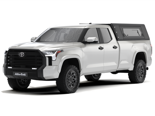 CONTOUR CANOPY - TUNDRA 2022+ - FSL - BLACK - SIDE WINDOWS INCL