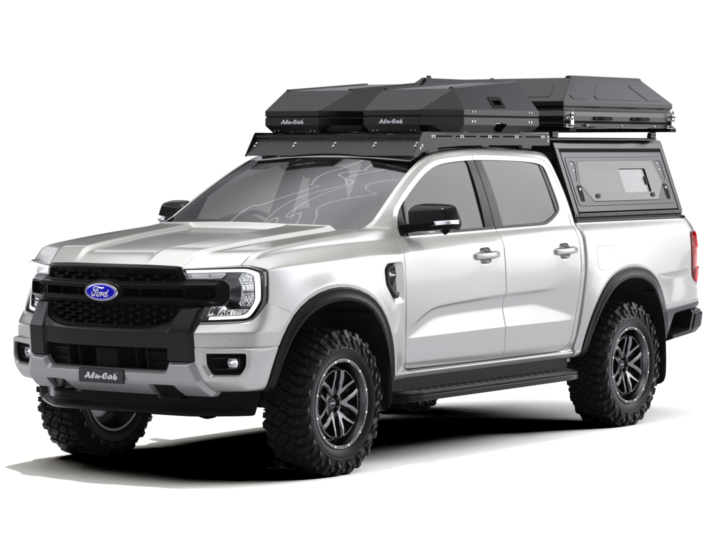 2 SLEEPER ROOFTOP TENT - BLACK