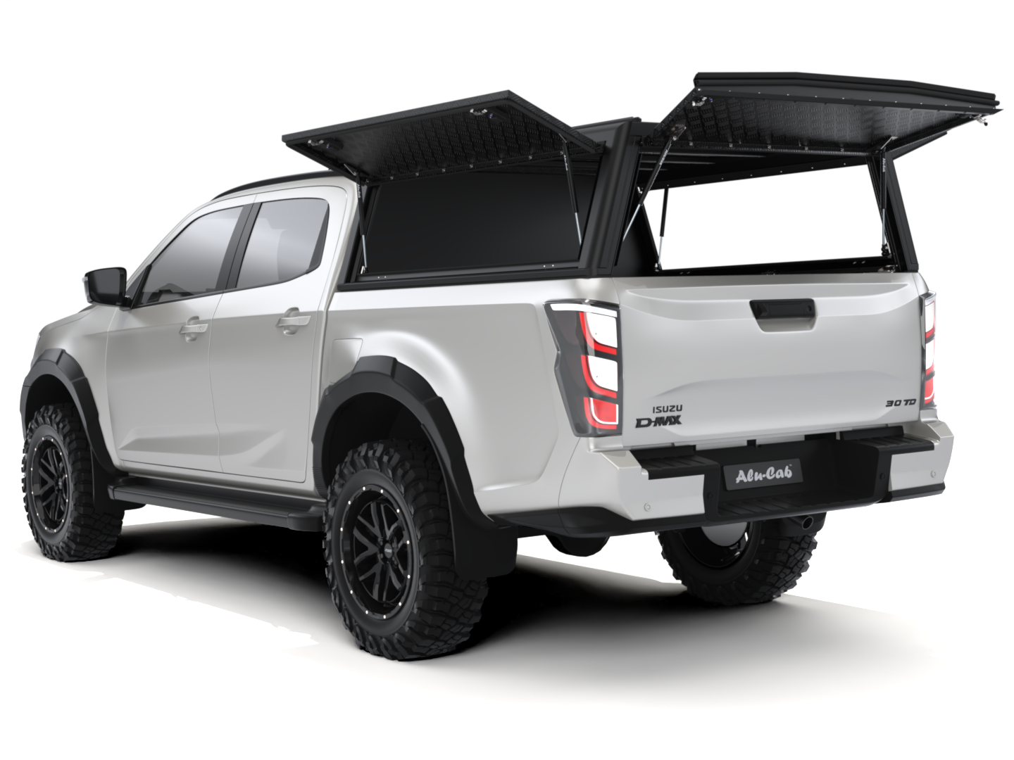 ISUZU (20 & 2025+) DC EXPLORER GUARD - BLACK TREAD FRD V2 - ZERO WINDOWS