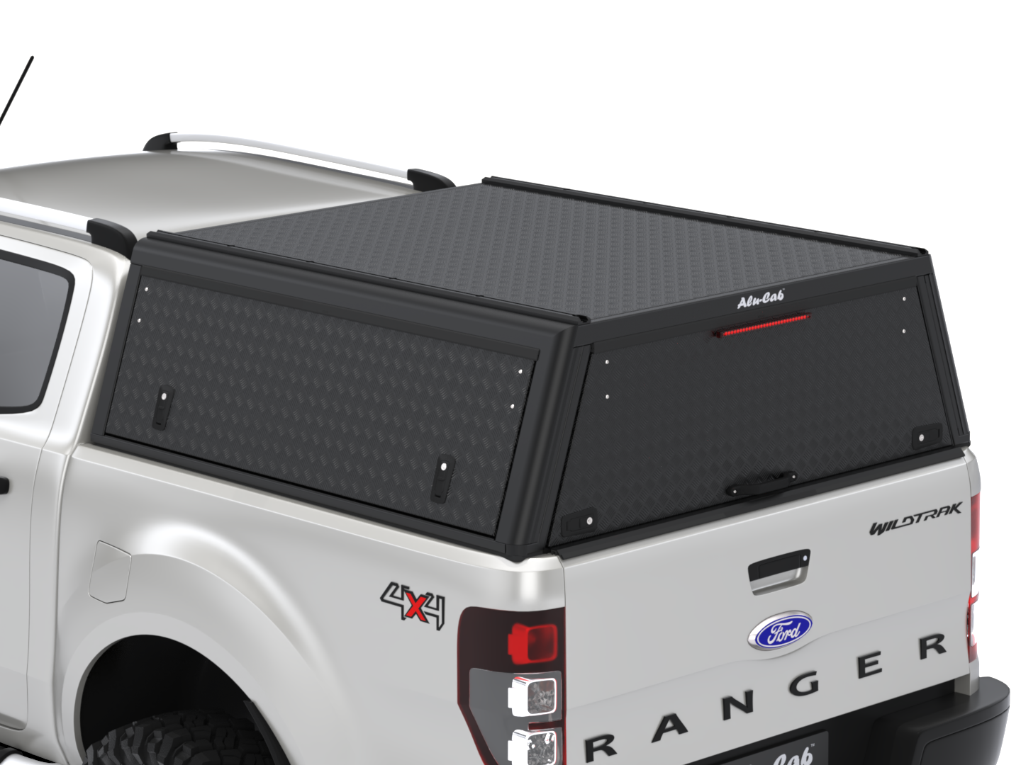 FORD RANGER T6 DC EXPLORER GUARD - BLACK TREAD FRD - ZERO WINDOWS