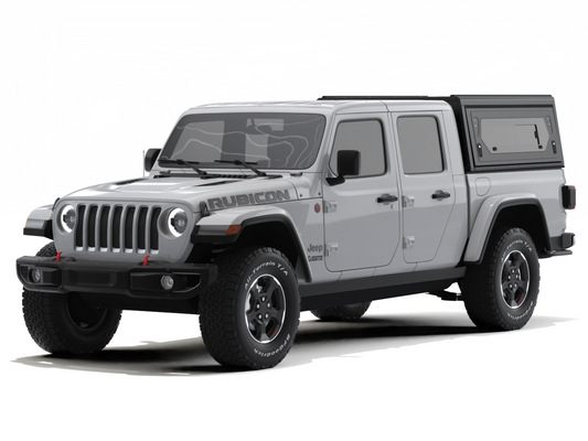 CONTOUR CANOPY - JEEP GLADIATOR - DC - BLACK - SIDE WINDOWS INCL