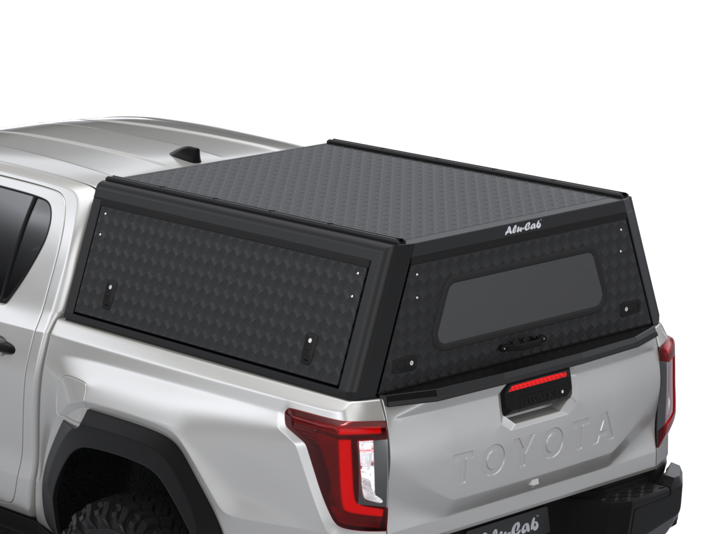 CANOPY - HILUX 26+ DC - BLACK TREAD FRD