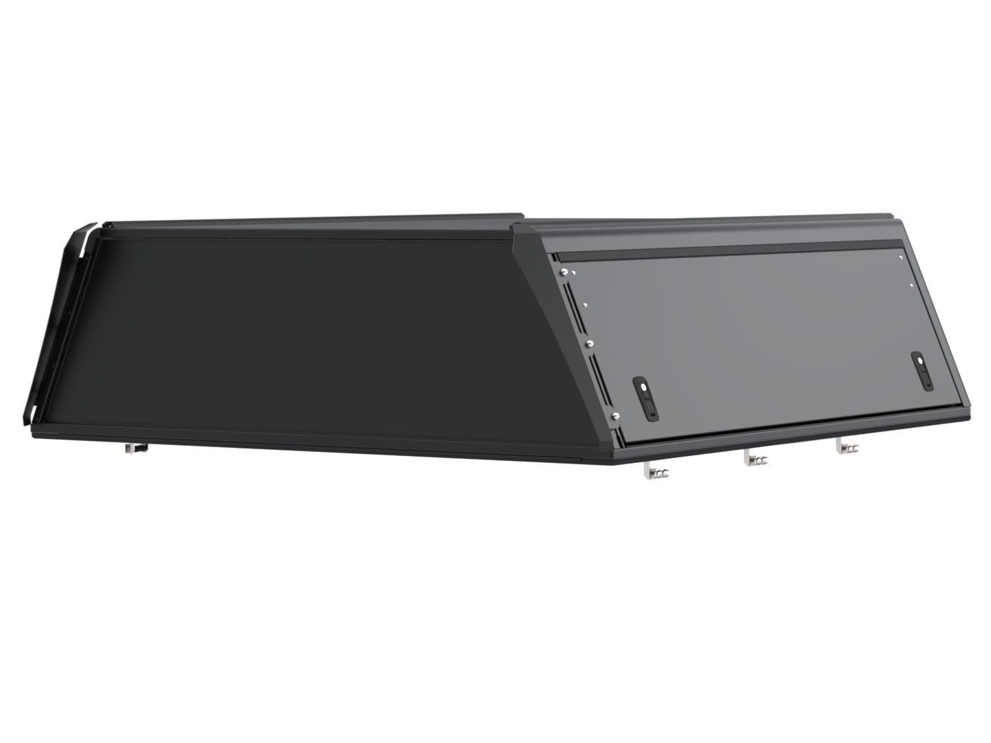 55 TUNDRA 2022 EXPLORER GUARD - BLACK SMOOTH FRD - ZERO WINDOWS.