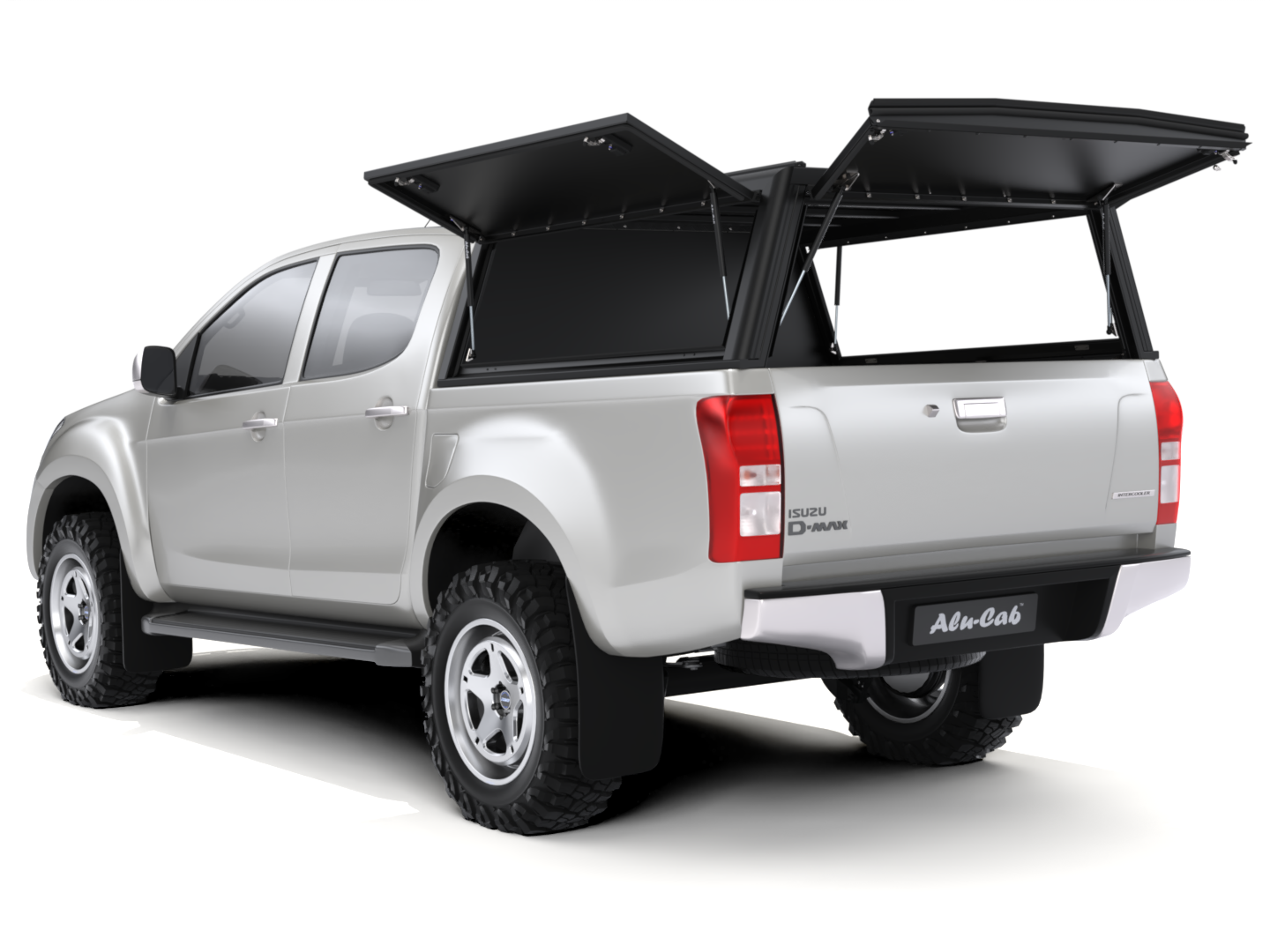 ISUZU KB (2013+) DC EXPLORER GUARD - BLACK SMOOTH FRD - ZERO WINDOWS