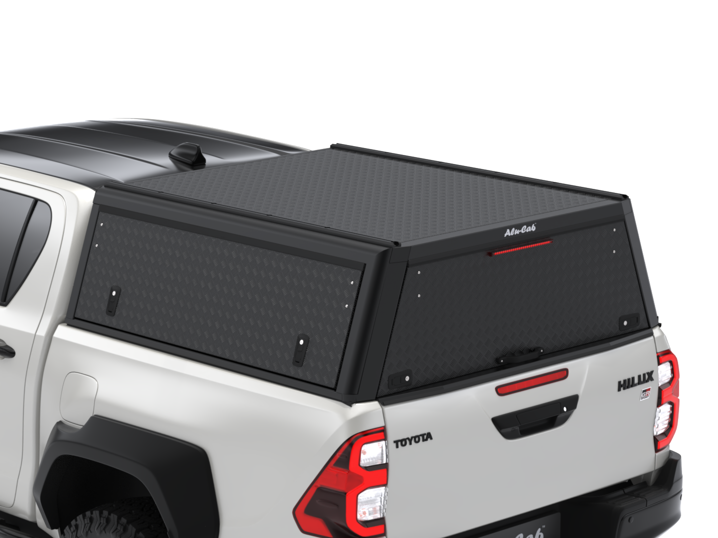 HILUX REVO DC EXPLORER GUARD - BLACK TREAD FRD - ZERO WINDOWS