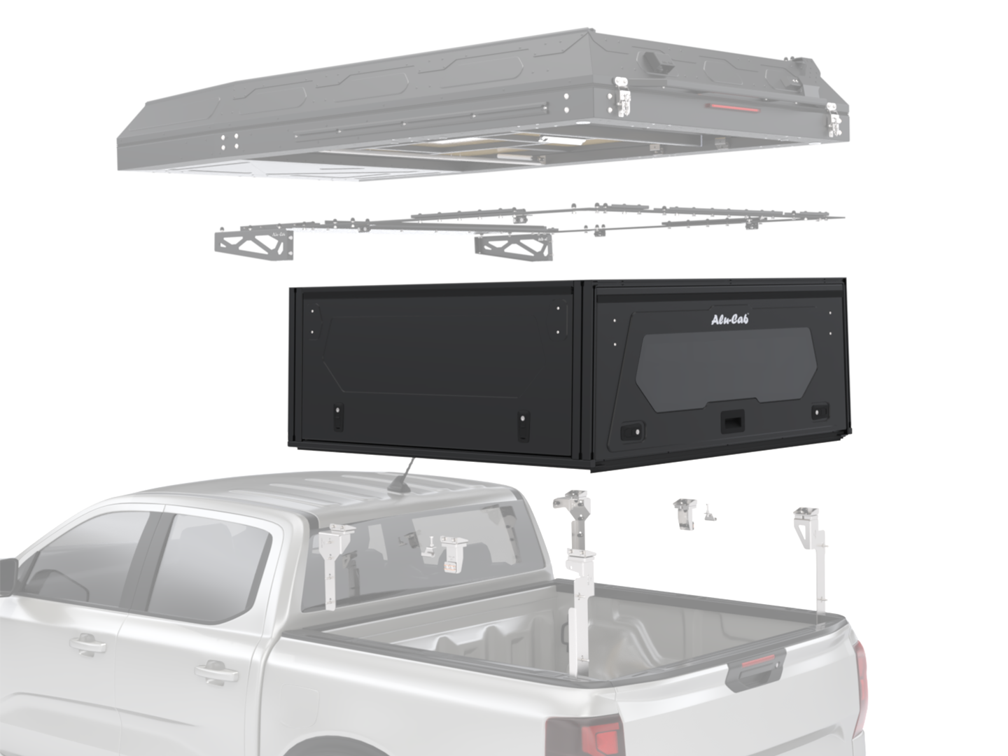 MODCAP WITH TAILGATE DC BASE - NO WINDOW