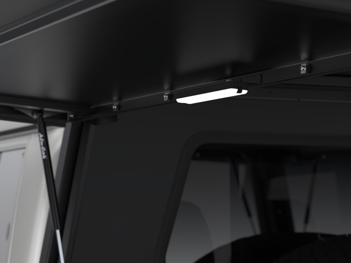 CANOPY - LAND CRUISER 70 DC BLACK SMOOTH FRD