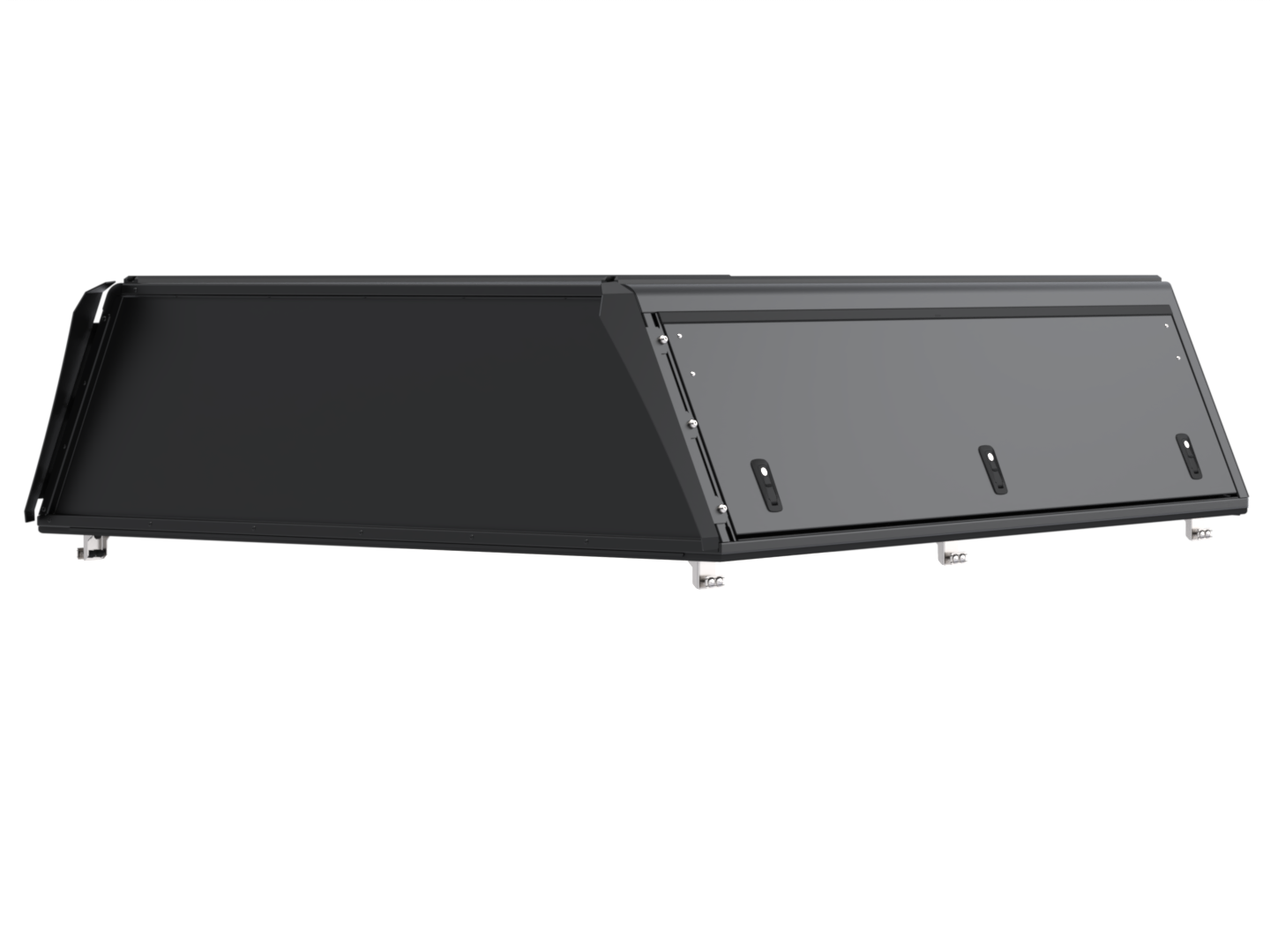 65 TUNDRA 2022 EXPLORER GUARD - BLACK SMOOTH FRD - ZERO WINDOWS