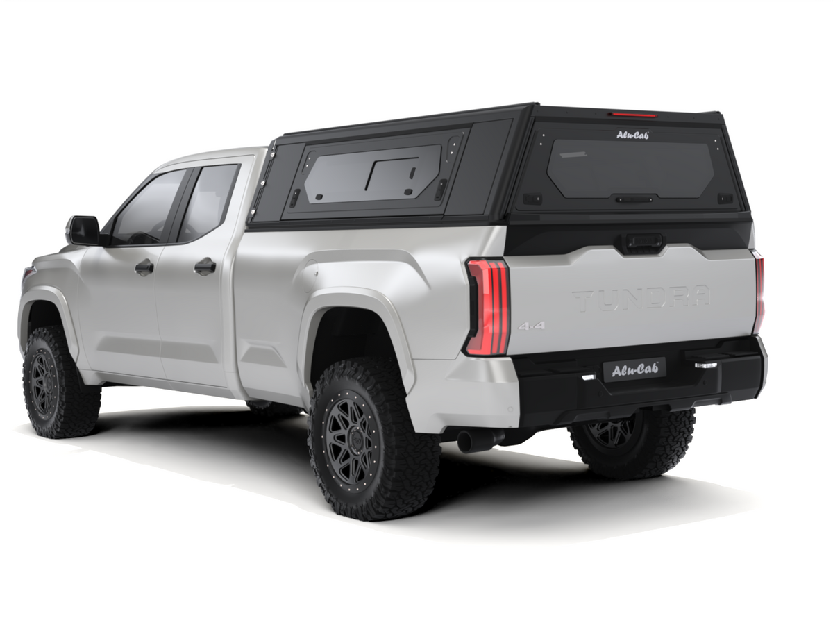 CONTOUR CANOPY - TUNDRA 2022+ - FSL - BLACK - SIDE WINDOWS INCL