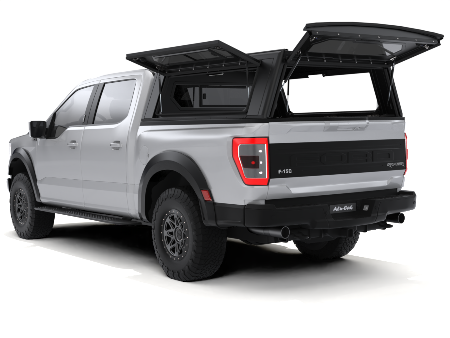 CONTOUR CANOPY - FORD F150 5.5 2021+ (9th Gen) - BLACK - SIDE WINDOWS INCL