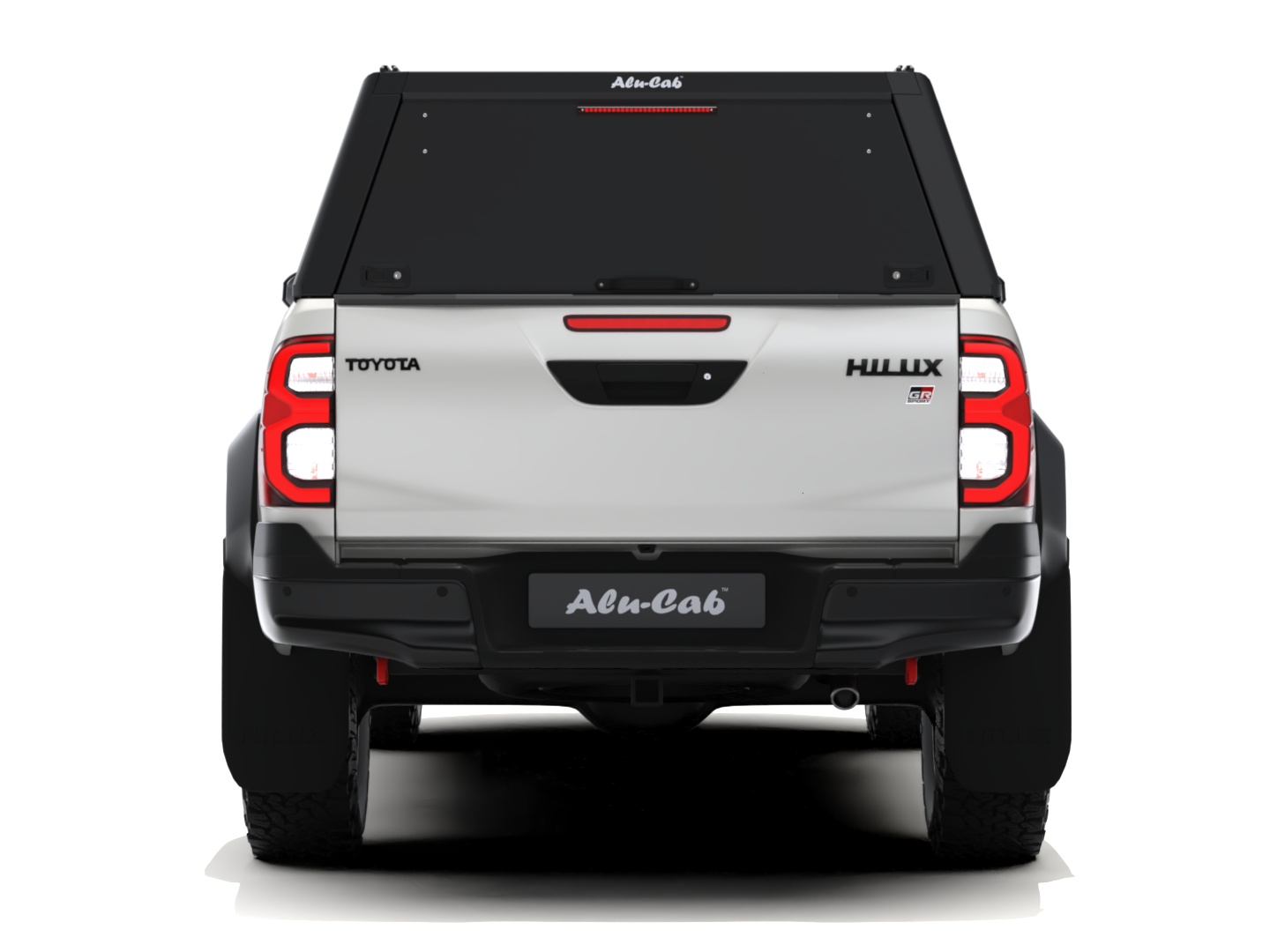 HILUX REVO DC EXPLORER GUARD - BLACK SMOOTH FRD - ZERO WINDOWS