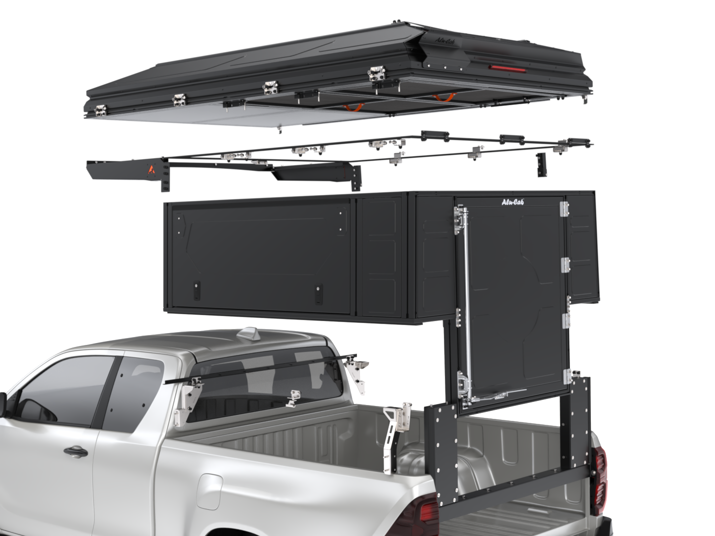 FORD RANGER 2022+ XC - FAMILY TENT (4)