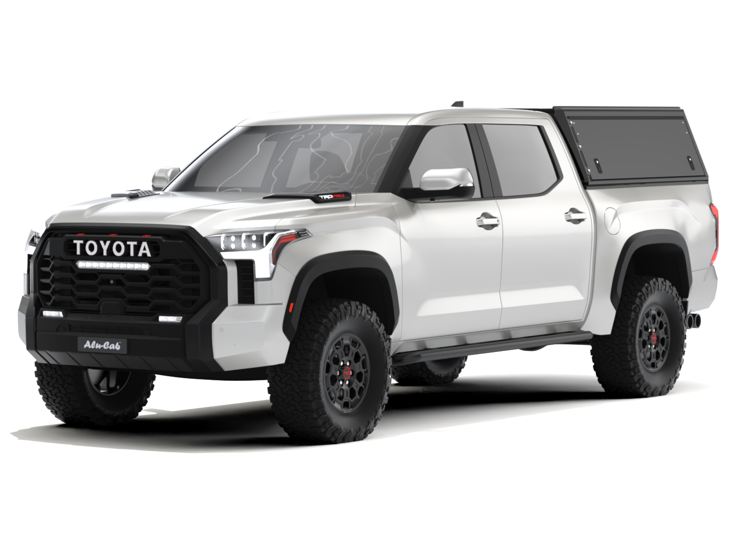 55 TUNDRA 2022 EXPLORER GUARD - BLACK SMOOTH FRD - ZERO WINDOWS.