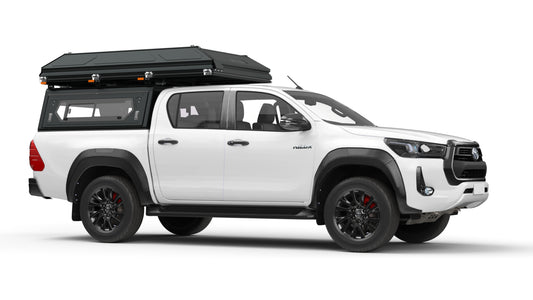 4 SLEEPER ROOFTOP TENT - BLACK