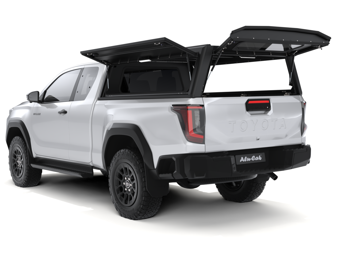 CANOPY - HILUX 26+ XC - BLACK SMOOTH FRD