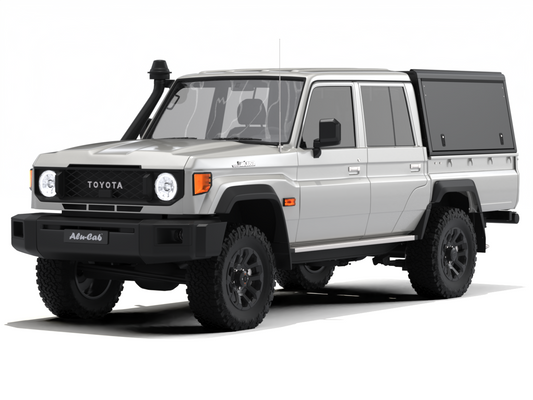 CANOPY - LAND CRUISER 70 DC BLACK SMOOTH FRD