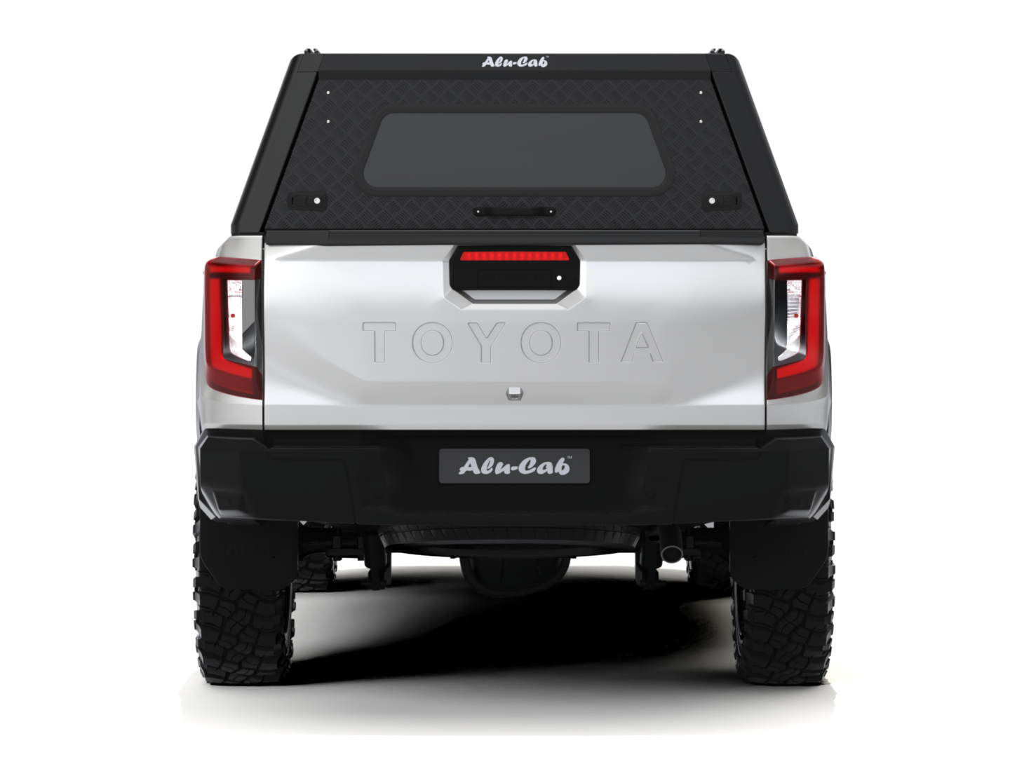 CANOPY - HILUX 26+ DC - BLACK TREAD FRD