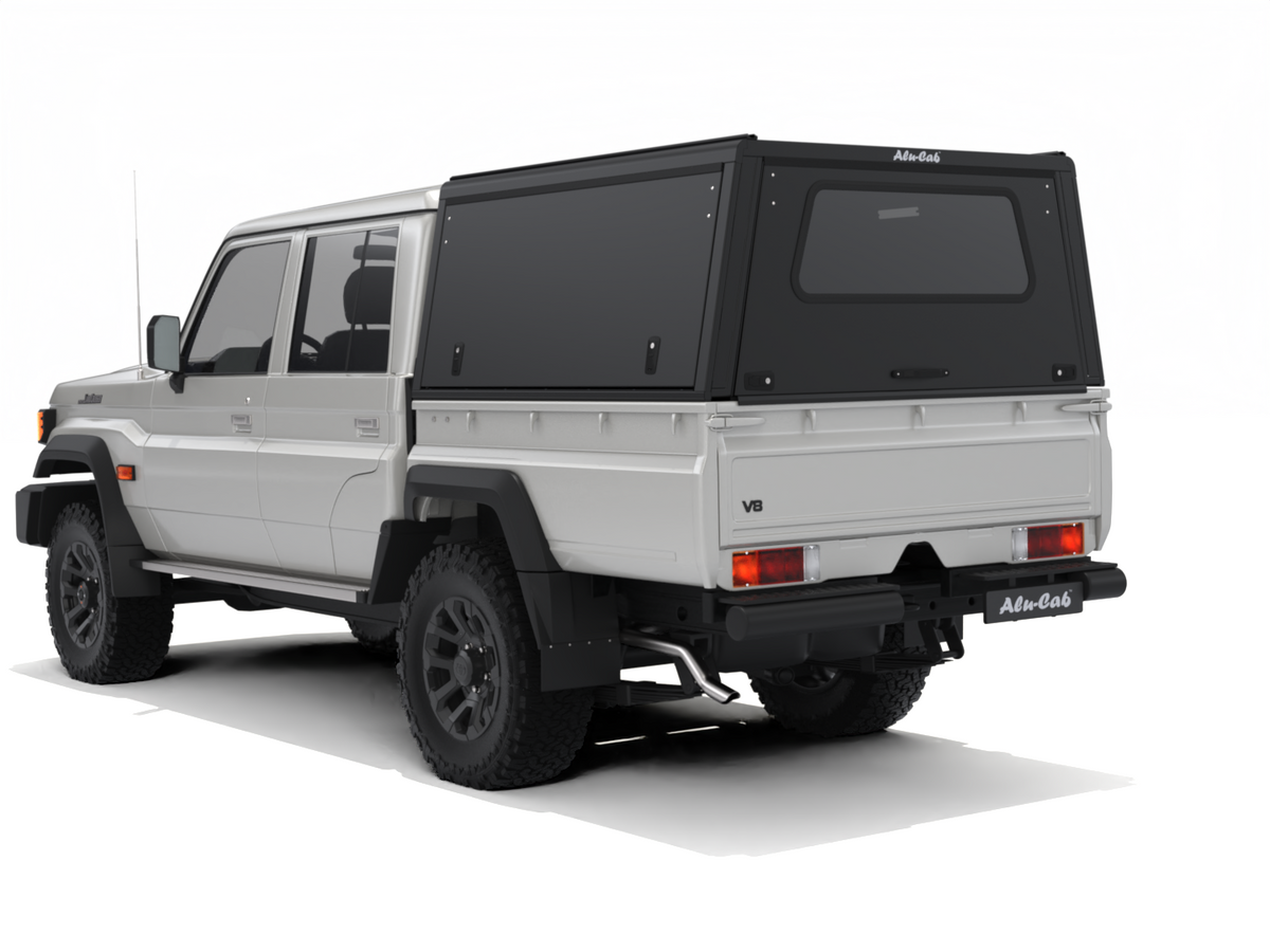 CANOPY - LAND CRUISER 70 DC BLACK SMOOTH FRD