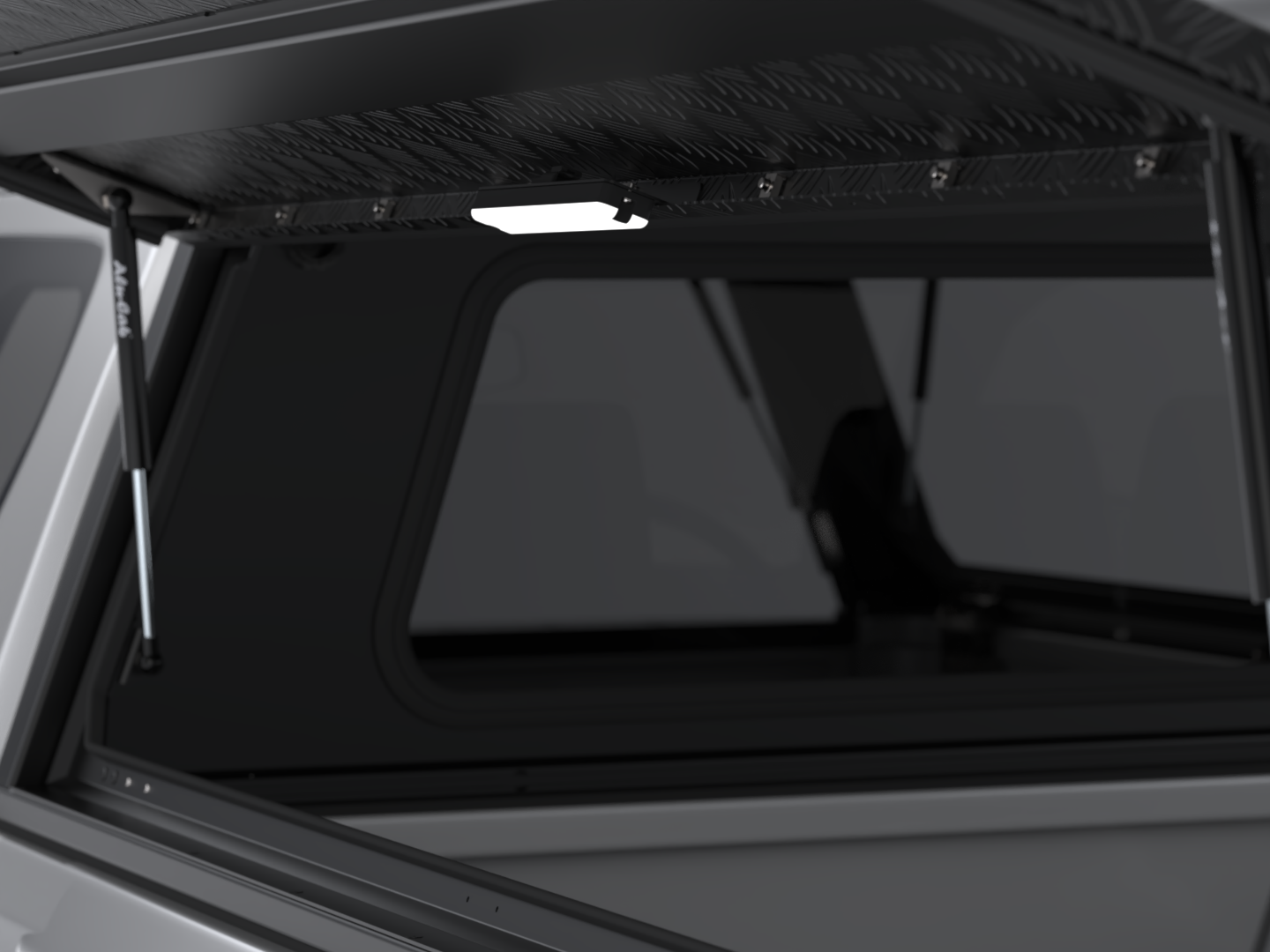 CANOPY - HILUX 26+ XC - BLACK TREAD FRD