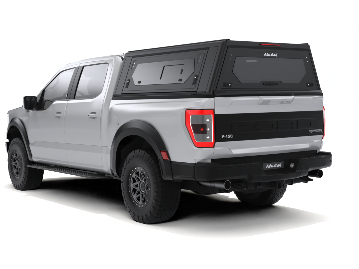 CONTOUR CANOPY - FORD F150 5.5 2021+ (9th Gen) - BLACK - SIDE WINDOWS INCL