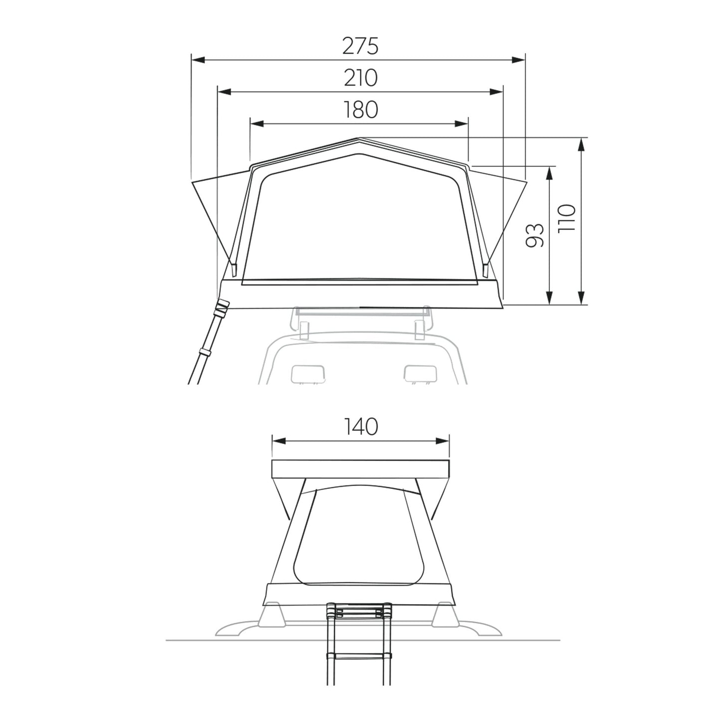 Dometic TRT 140 AIR