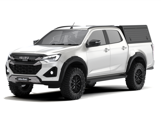 ISUZU (20 & 2025+) DC EXPLORER GUARD - BLACK TREAD FRD V2 - ZERO WINDOWS