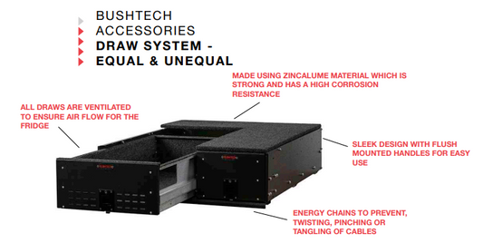 BushTech - Drawer System Double Cab