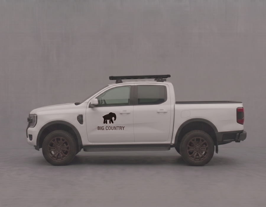 Roof Rack – Ford Ranger T6.2 Double Cab 1400mm x 1250mm