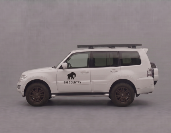 Roof Rack – Mitsubishi Pajero LWB 2300mm x 1260mm