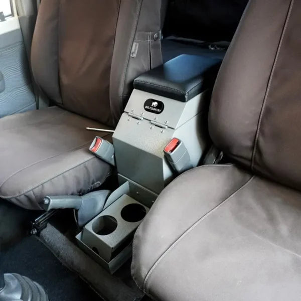 Console Box - LC70 - 2 & 4 Door Vehicles (Manual and Auto) - Cab Size: 2 Door