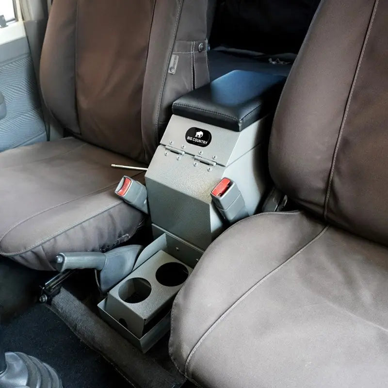 Console Box - LC70 - 2 & 4 Door Vehicles (Manual and Auto) - Cab Size: 2 Door